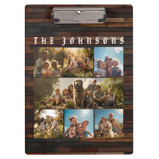 FotoCollage Klemmbrett (Vorderseite)
