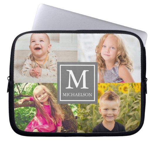 FotoCollage Laptopschutzhülle (Vorderseite)