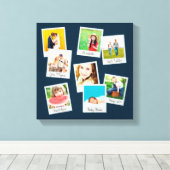 FotoCollage Leinwanddruck (Insitu (Holzboden))