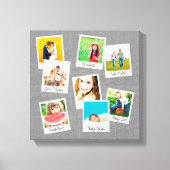 FotoCollage Leinwanddruck (Vorderseite)