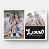 FotoCollage | LIEBE Fotoplatte (Vorderseite)