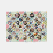 Fotocollage Light Quilt Look 35 Pic Lg m Fleecedecke (Vorderseite (Horizontal))