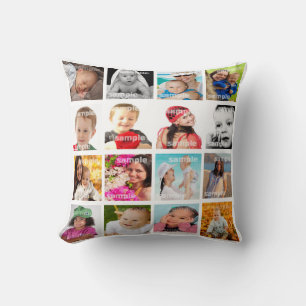 FotoCollage macht Ihr eigenes Heimkissen V2 Kissen