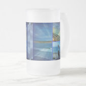 FotoCollage, Mattglas Bierglas (VorderseiteRechts)