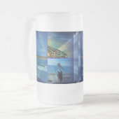 FotoCollage, Mattglas Bierglas (Vorderseite Links)