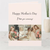 FotoCollage & Message - Personalisiertes Geschenk  Karte (Vorderseite)
