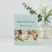 FotoCollage & Message - Personalisiertes Geschenk  Postkarte (Stehend Vorderseite)