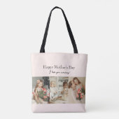 FotoCollage & Message - Personalisiertes Geschenk Tasche (Rückseite)
