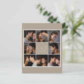 FotoCollage mit Monogramm-Flyer (Stehend Vorderseite)