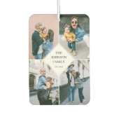 FotoCollage Modern einfach Autolufterfrischer (Vorderseite)