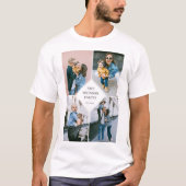 FotoCollage Modern einfach T-Shirt (Vorderseite)