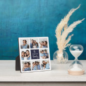 FotoCollage | Moderne Schrift Chic Fotoplatte (InSitu)