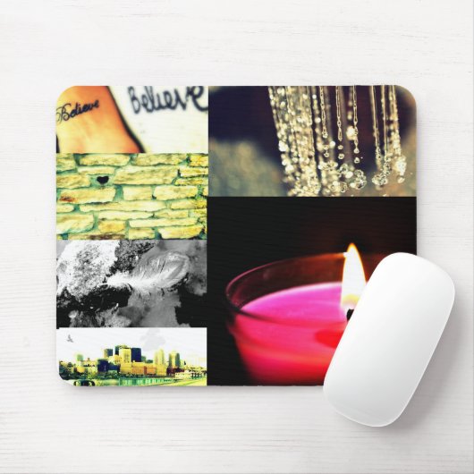 Fotocollage mousepad (Mit Mouse)
