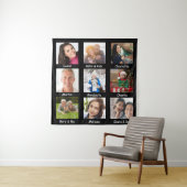 FotoCollage | Name Memory Aid for Dementia Wandteppich (Beispiel)