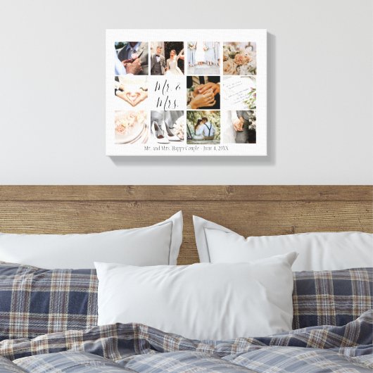 Fotocollage Neue Bilder kreieren Ihre eigene Moder Leinwanddruck (Insitu (Schlafzimmer))