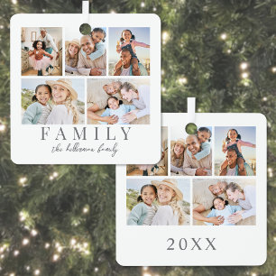 Fotocollage Ornament Aus Metall