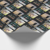 Fotocollage-Papier der Familie 3 Geschenkpapier (Ecke)