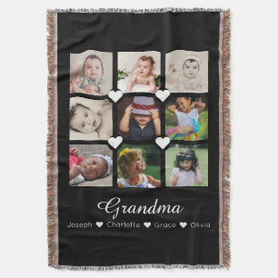 FotoCollage Personalisiert 9 Fotos mit Herz Decke