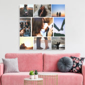 FotoCollage Personalisiert Leinwanddruck (Insitu (Wohnzimmer))
