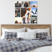 FotoCollage Personalisiert Leinwanddruck (Insitu (Schlafzimmer))