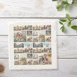 FotoCollage Personalisiert Steinuntersetzer<br><div class="desc">Erstellen Sie Ihren eigenen Personalisierten Foto Collage Stone Untersetzer</div>
