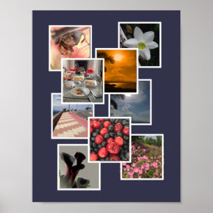 FotoCollage Picture Design Poster