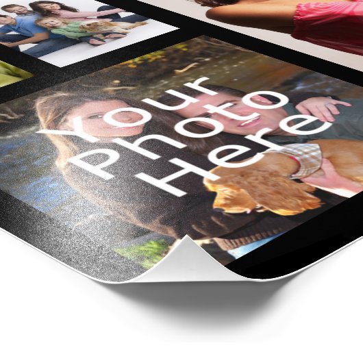 FotoCollage Print, sechs Bilder Fotodruck (Ecke)