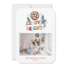 Fotocollage Retro Holiday Card