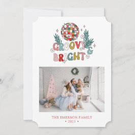 Fotocollage Retro Holiday Card Feiertagskarte