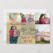 FotoCollage Save the Date (Vorderseite)