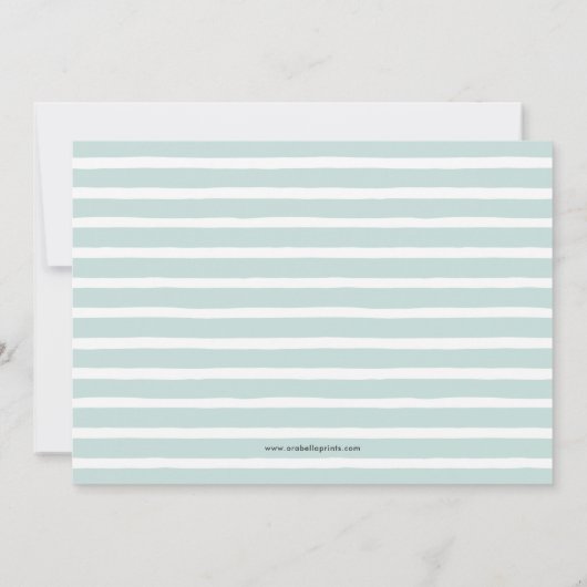 FotoCollage Save the Date flache Karte | Hell Aqua (Rückseite)