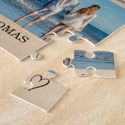 FotoCollage Save the Date Puzzle (Seite)