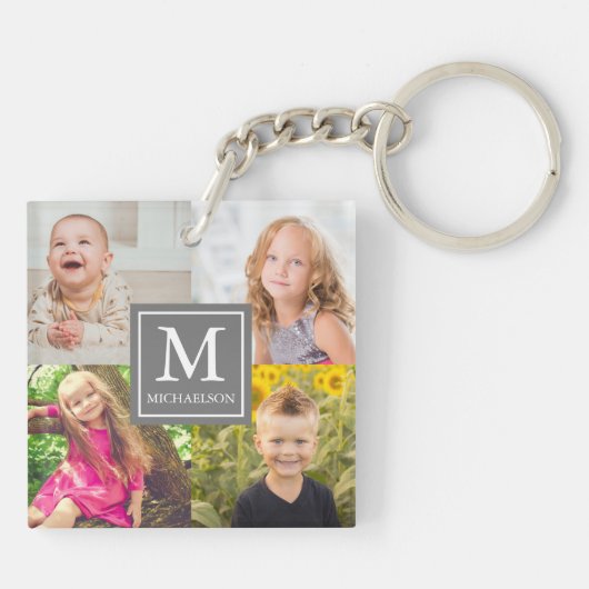 FotoCollage Schlüsselanhänger (Rückseite)