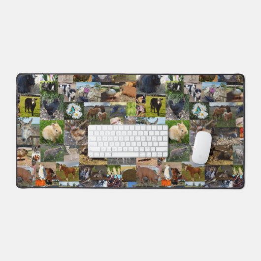 FotoCollage, Schreibtischmatte (Tastatur & Maus)