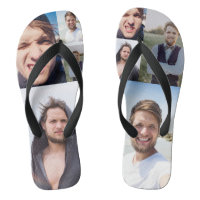 Fotocollage setzt das Gesicht an