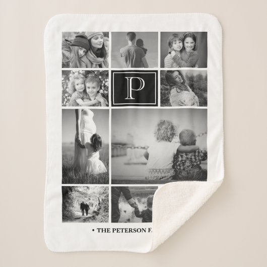 Fotocollage Sherpa Blanket Sherpadecke (Vorderseite)