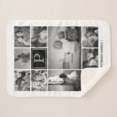 Fotocollage Sherpa Blanket Sherpadecke (Vorderseite (Horizontal))