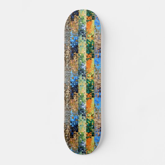 FotoCollage Skateboard (Vorderseite)