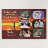 FotoCollage Sonnenuntergang 1124 Puzzle (Horizontal)