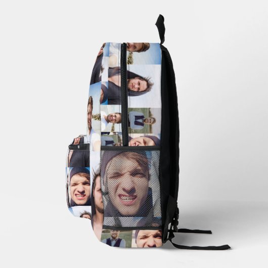 FotoCollage - Stellen Sie Ihr Gesicht auf Bedruckter Rucksack (Rechts)