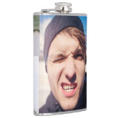 FotoCollage - Stellen Sie Ihr Gesicht auf Flachmann (Rechts)