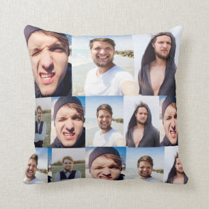 FotoCollage - Stellen Sie Ihr Gesicht auf Kissen