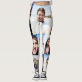 FotoCollage - Stellen Sie Ihr Gesicht auf Leggings (Vorderseite)