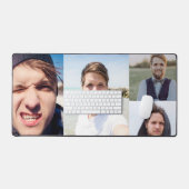 FotoCollage - Stellen Sie Ihr Gesicht auf Schreibtischunterlage (Tastatur & Maus)