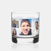 FotoCollage - Stellen Sie sich das Gesicht Whiskyglas (Links)