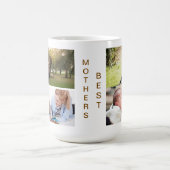 FotoCollage und Mütter am besten nach Maß Kaffeetasse (Mittel)