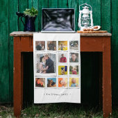 FotoCollage White Geschirrtuch