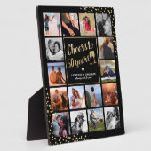 FotoCollage zum 50. Hochzeitstag Fotoplatte (Seite)