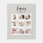 Fotodruck mit mehreren Fotos Fleecedecke (Vorderseite)