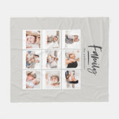 Fotodruck mit mehreren Fotos Fleecedecke (Vorderseite (Horizontal))